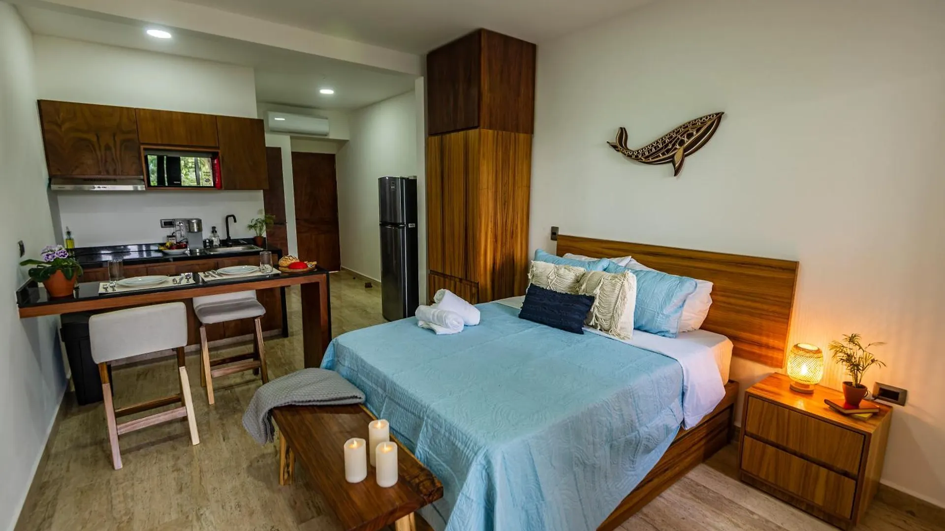 公寓 图卢姆Aketzali 1 Serene Retreat公寓